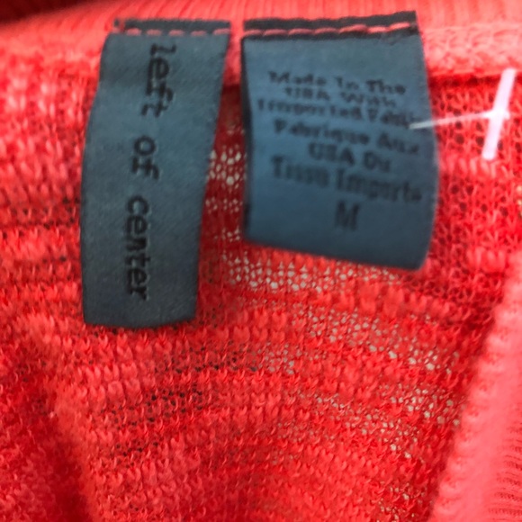 Left of Center | Evie Orange Cardigan - Picture 5 of 13